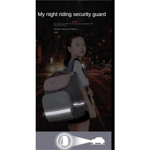 Ba Lô Đi Học Trọng Lượng Nhẹ Thoáng Khí Cho Bé Lớp 1-6