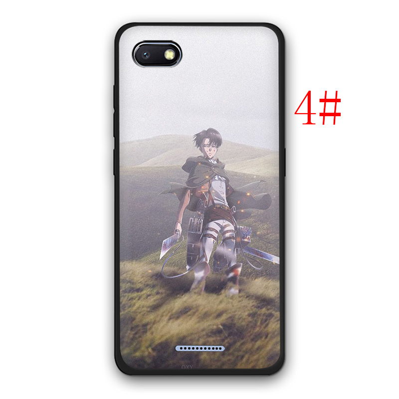 Ốp Lưng Silicone Mềm In Hình Attack On Titan Cho Xiaomi Mi A1 A2 A3 Lite 5x 6x F1 Poco X3 Nfc F2 Pro M3