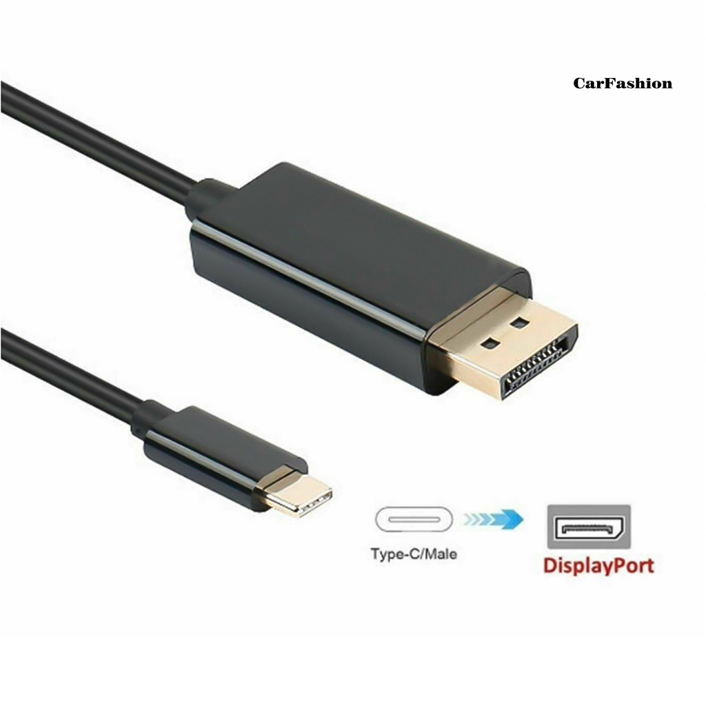 Dây Cáp Chuyển Đổi Type-C Sang Dp 180cm / 6ft Chuyên Dụng Cho Laptop | BigBuy360 - bigbuy360.vn