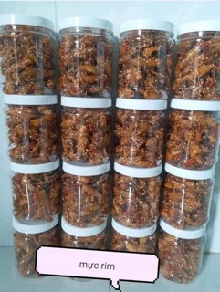 Mực rim mặn Ngọt cay cay