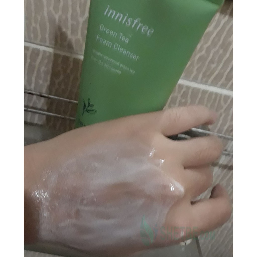 [Mẫu mới] Sữa rửa mặt trà xanh Innisfree Green Tea Foam Cleanser 150ml - MUSE HOUSE