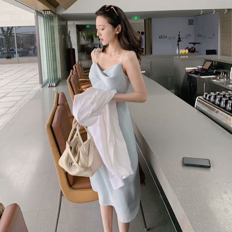 Đầm Voan Cổ Yếm Thời Trang Dành Cho Nữ | BigBuy360 - bigbuy360.vn