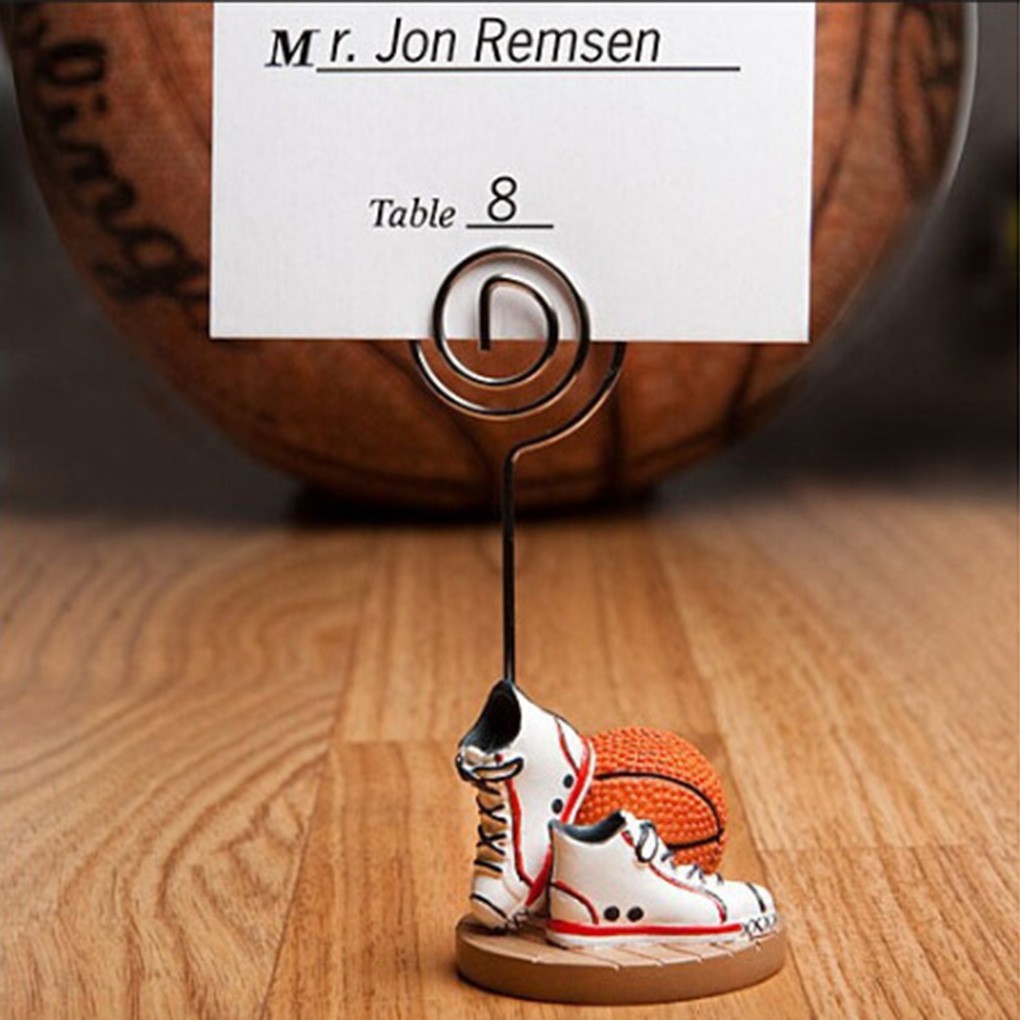 Đế giữ thẻ họa tiết bóng đá, bóng rổ