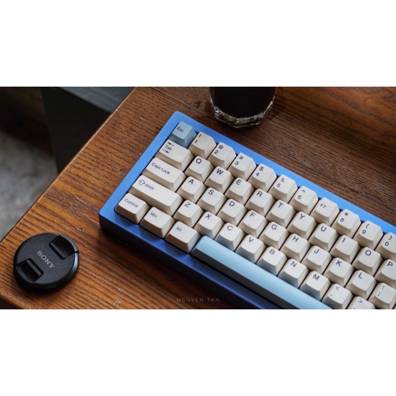 Bộ bàn phím cơ Nhôm CNC_ AC067 Gasket Mount_Hoàn thiện đầy đủ Switch và Keycap
