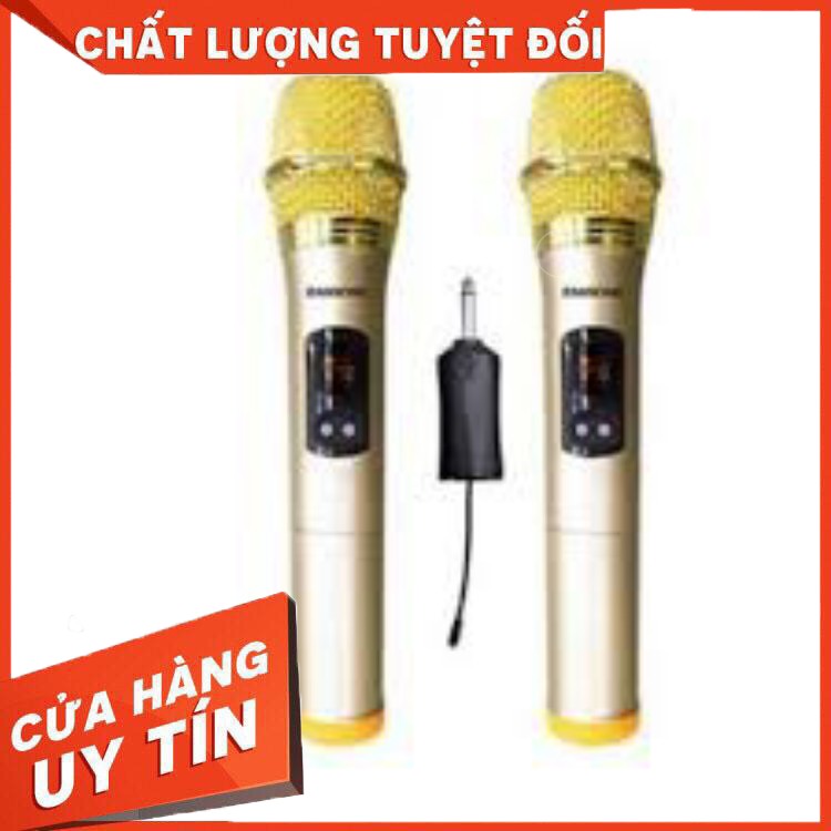 Bộ V12 ZANSONG Gồm 2 Mic Không Dây Đa Năng