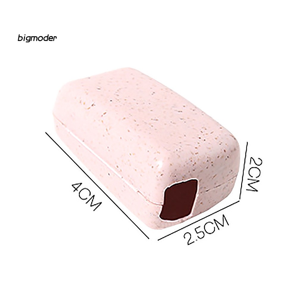 Set 4 Đầu Bọc Bàn Chải Đánh Răng Bằng Nhựa Tiện Dụng Khi Đi Du Lịch Giá