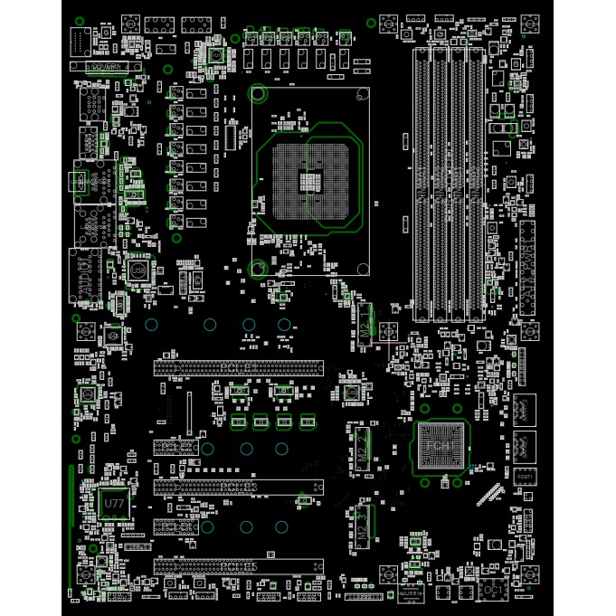 Sơ đồ mạch Boardview MS-7C35 ver 1.0 1.1 1.2 2.0 2.1 MS 7C35 dùng cho thợ sửa chữa