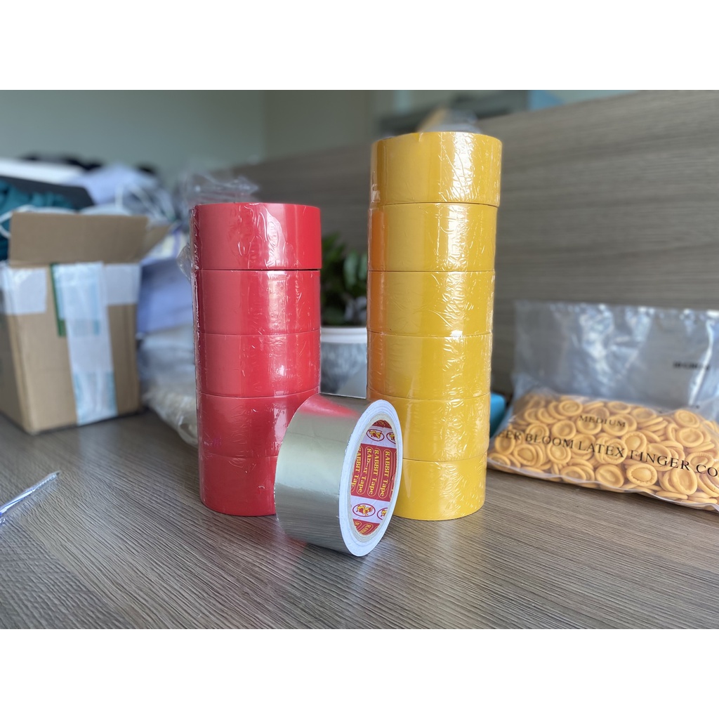 Băng keo dán nền sàn màu sắc phân loại hàng hóa phần luồng đường đi, băng dính siêu bền siêu chắc giá rẻ