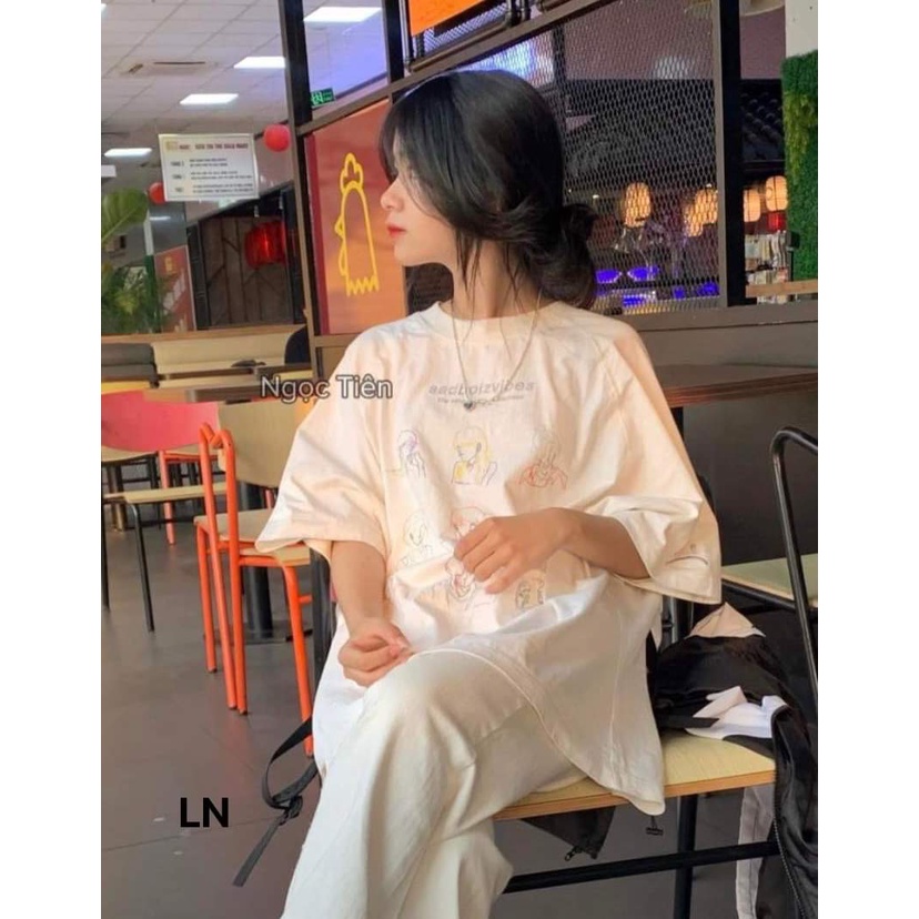 Set đồ nữ,Áo phông Nam nữ Unisex,Áo thun  sadboiz 9 mặt người form thụng rộng tay lỡ màu đen trắng