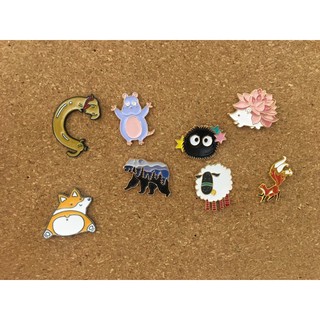 [ARIMI] Pin Cài Áo/Huy Hiệu/Ghim Cài Áo, Mũ, Balo, Túi Xách hình Con Vật P1