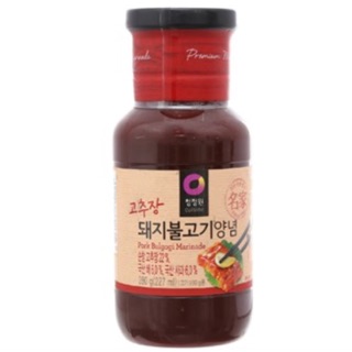 Sốt ướp thịt heo/ sườn heo vị cay Miwon chai 280g ( có sẵn)