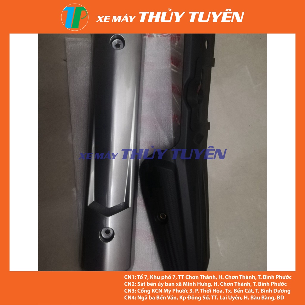 Ốp pô đen nhám zin Sirius 2017- nay chính hãng