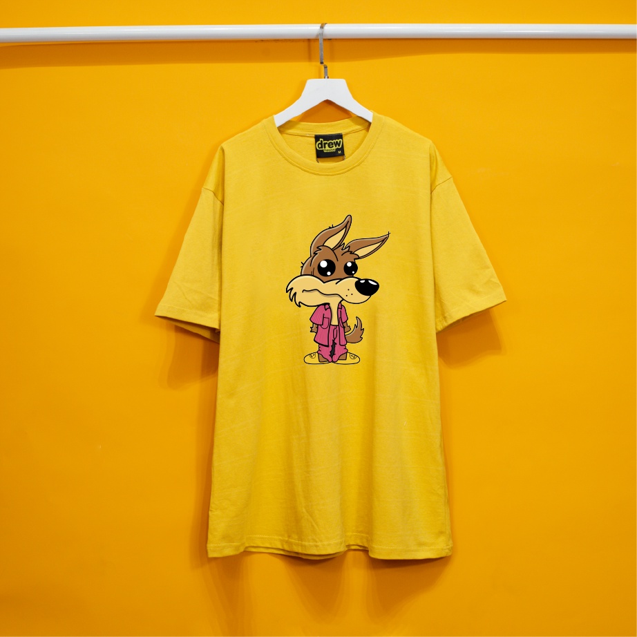 Áo thun tay lỡ DREW House Sói Hogoto shop , Áo thun unisex nam nữ form rộng oversize chất liệu Cotton | BigBuy360 - bigbuy360.vn