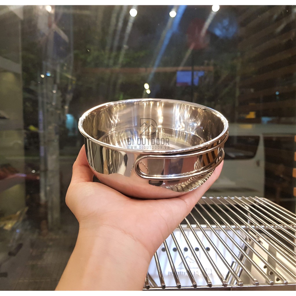 Bát gấp đa năng du lịch thép không gỉ 500ml