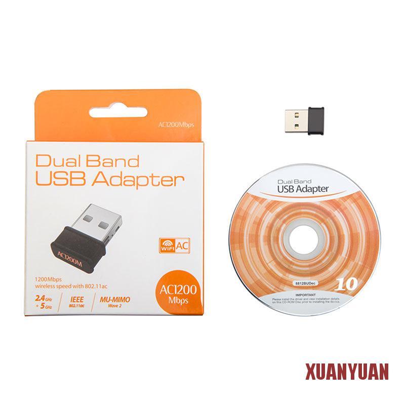 Usb Wifi Không Dây 802.11ac 1200mbps Dual Band 2.4g | BigBuy360 - bigbuy360.vn