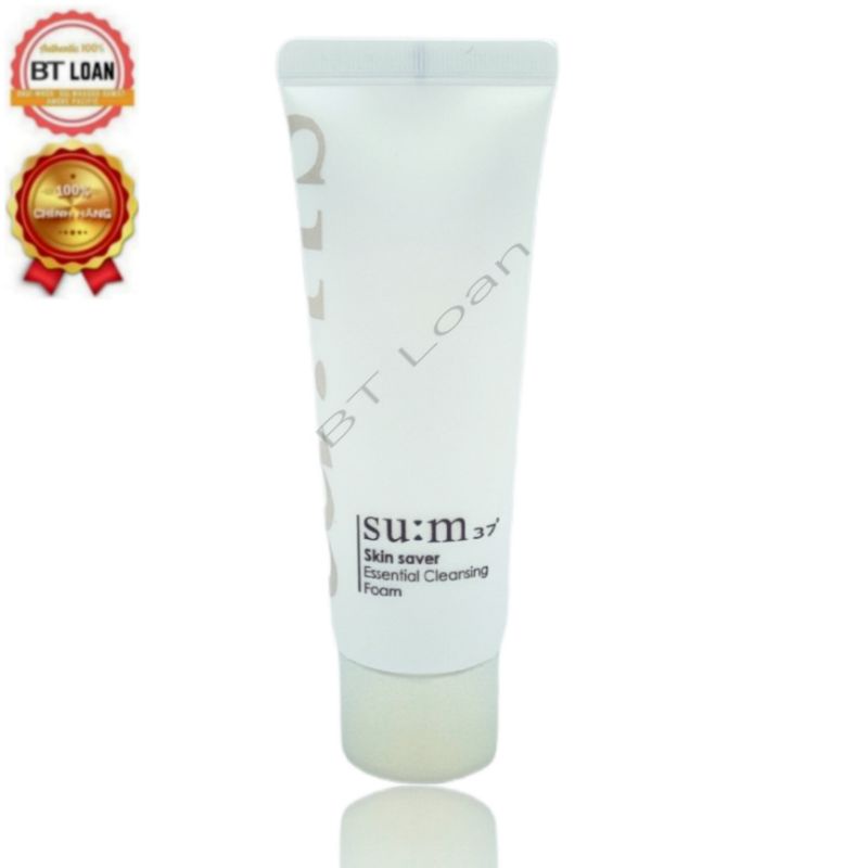 Sữa Rửa Mặt sáng da Su:m37 Skin Saver Essential Cleansing Foam