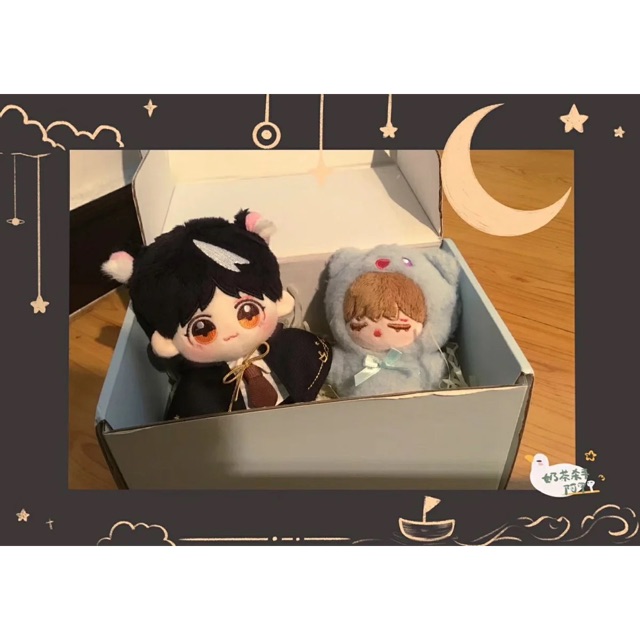 [Có sẵn] Búp bê Fullset Oreo Tae 15cm (Doll V BTS)