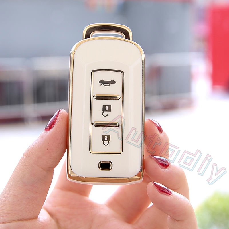 Vỏ Bọc Chìa Khóa Điều Khiển Từ Xa Bằng TPU Mềm Cho Mitsubishi Xpander Outlander ASX Pajero Eclipse Cross Montero Xpander