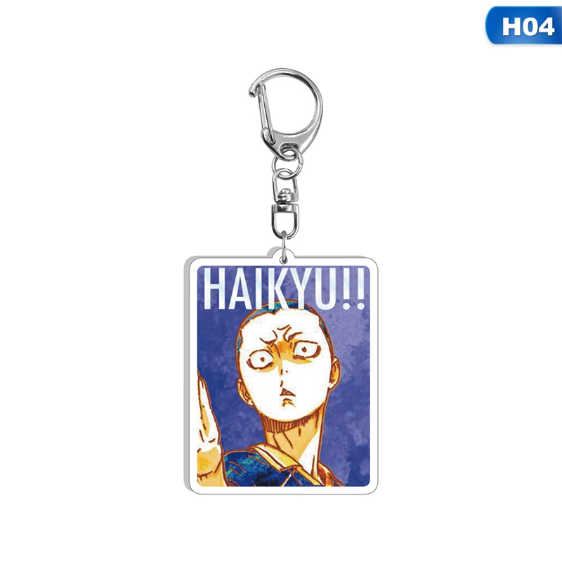 flowersqueen Móc Khóa Hình Nhân Vật Haikyuu Dễ Thương