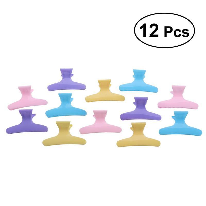 Set 12 Kẹp Tóc Nhiều Màu Sắc Dành Cho Salon