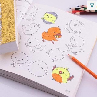 Tập tô màu 5000 hình + 1 hộp bút tô 12 màu