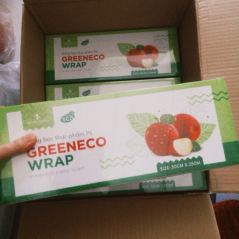 Màng bọc thực phẩm GREENECO WRAP công nghệ sinh học