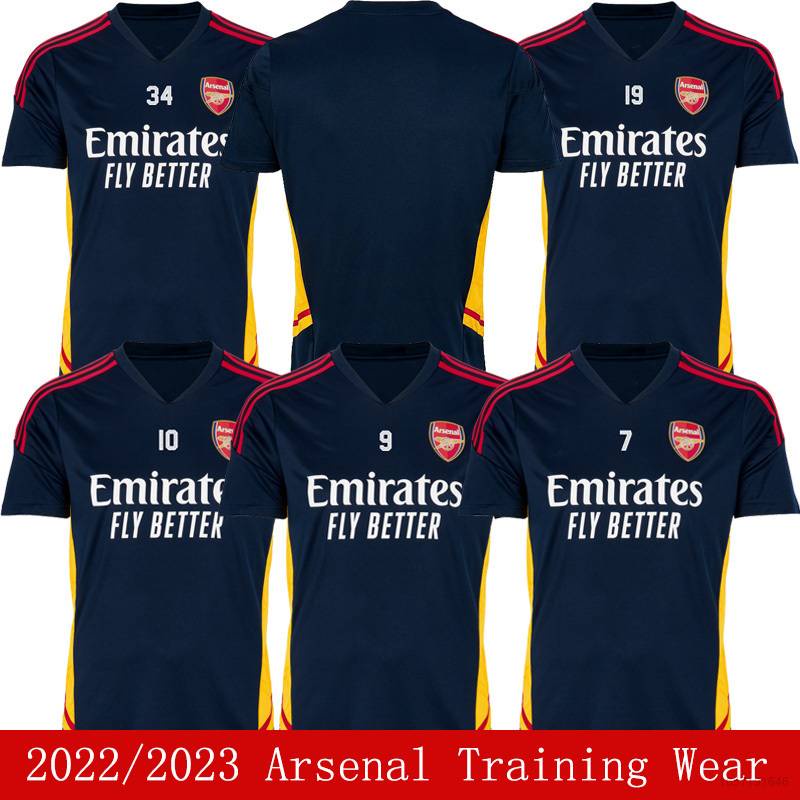 Hq1 Áo Thun Thể Thao Tay Ngắn Phiên Bản Đội Arsenal QH1 2022-2023