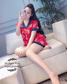 BỘ LỤA SATIN CHỮ ĐÙI