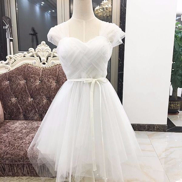 đẹp khuyến mãiSmall dress Váy đầm xòe mới 2021 chị em phù dâu dự tiệc sinh nhật cưới