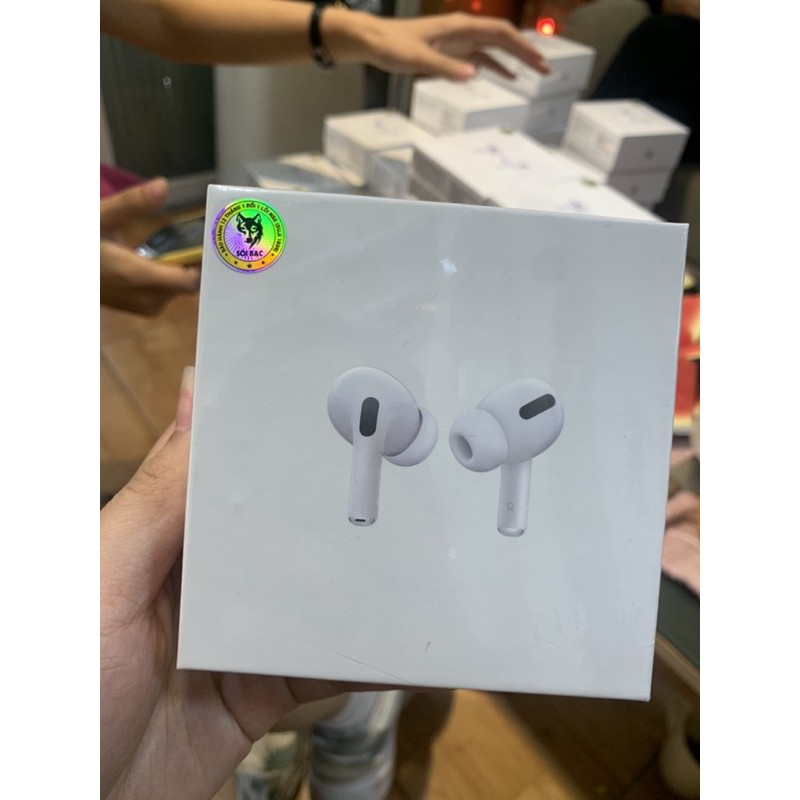 [Sale] Airpods pro rep 1:1 chip suji1839 Nhật tem Sói Bạc