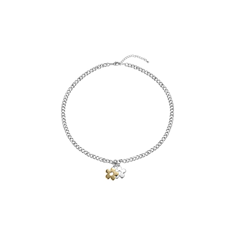 Vòng cổ Xương Quai Xích Màu Bạc/Vàng Phong Cách hip hop Thời Trang Chất Lượng Cao