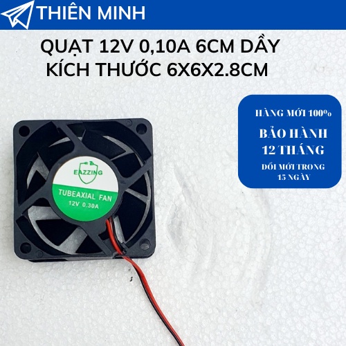 QUẠT TẢN NHIỆT/QUẠT MÁY TÍNH 12V/24V