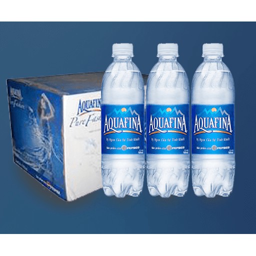 [ tối đa 1 thùng ] Thùng Nước Suối Aquafina 500ml