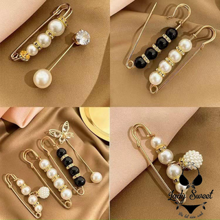 Set 4 ghim cài quần áo phong cách hàn quốc