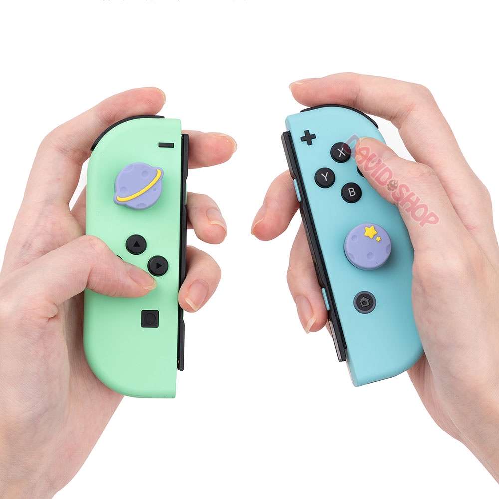 [Geekshare] Núm bọc analog Happy Planets cho Joy-Con - Nintendo Switch V1, V2, Lite, OLED