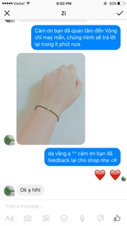 Vòng chỉ may mắn Thái Lan