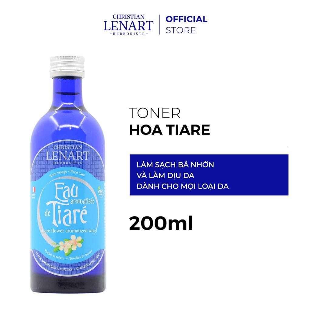 Toner Hoa Tiare Christian Lenart Eau aromatisée de Tiaré