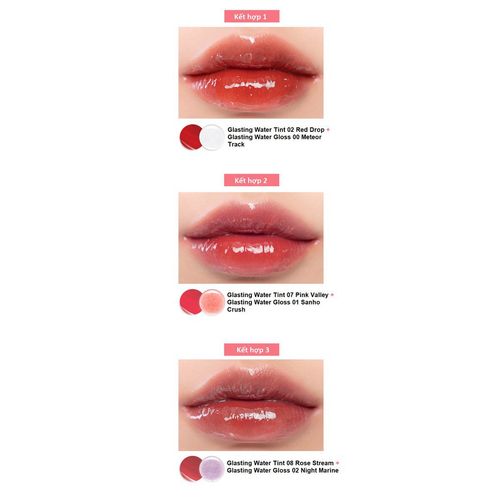 Son Tint Bóng Cho Đôi Môi Căng Mọng, Mịn Mượt Romand Glasting Water Gloss 4.5g | BigBuy360 - bigbuy360.vn