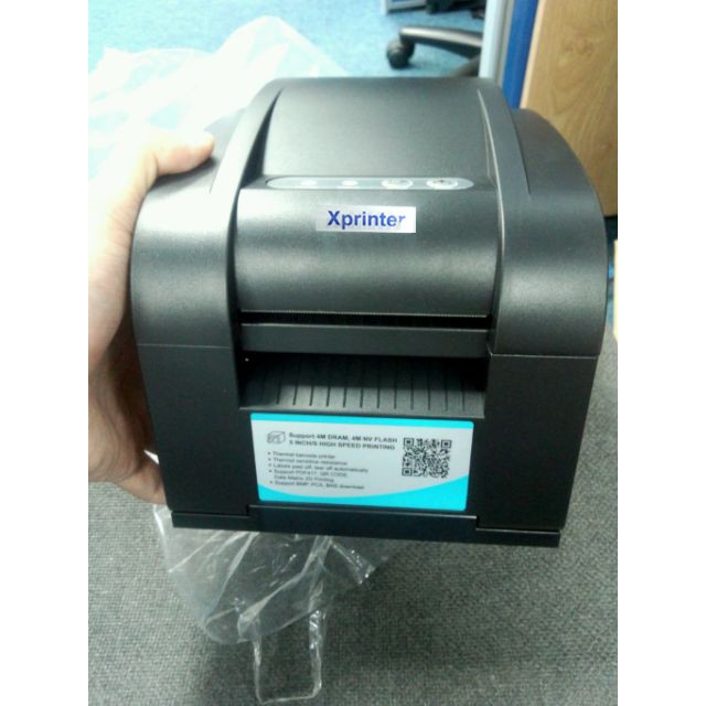 MÁY IN MÃ VẠCH, TEM NHIỆT KHỔ 80MM (2 TEM) CHÍNH HÃNG XPRINTER XP-350B