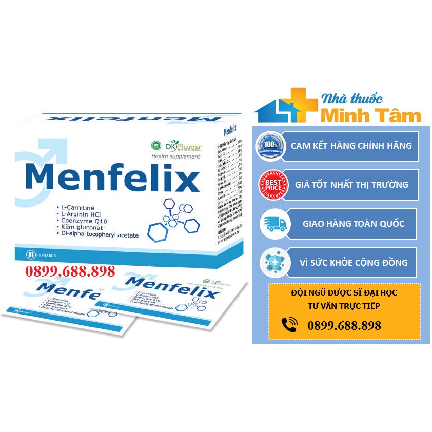 MENFELIX Bổ tinh trùng dành cho phái mạnh