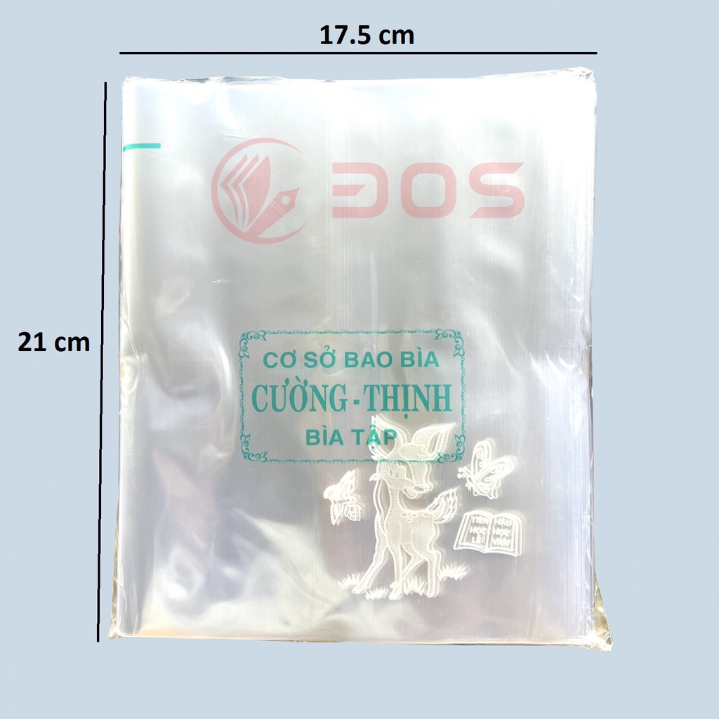 Xấp 50 tờ bao tập, bao vở cường thịnh loại dày đặc biệt