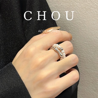 Nhẫn Ngọc Phối Bi | CHOU ACCESSORIES |