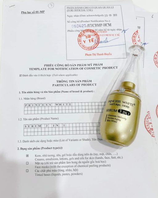 COMBO DƯỠNG TRẮNG DA NGÀY VÀ ĐÊM NICEDAY (20g) + SERUM  CĂNG BÓNG DA 5IN1(35ml)  HERSKIN PRINCESS WHITE (MẪU MỚI) | BigBuy360 - bigbuy360.vn