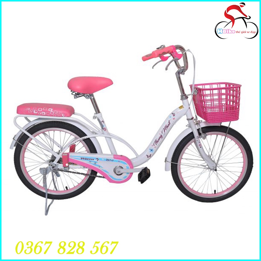 Xe Đạp Thống Nhất Nữ 20inch Cho Bé Gái Từ 7 Tuổi