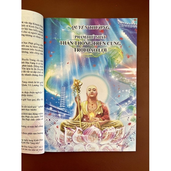 Sách - Truyện Tranh Địa Tạng Bồ Tát Bổn Nguyện Kinh