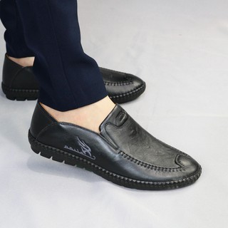 giày mọi nam da bò cao cấp siêu mềm (gm69-de)