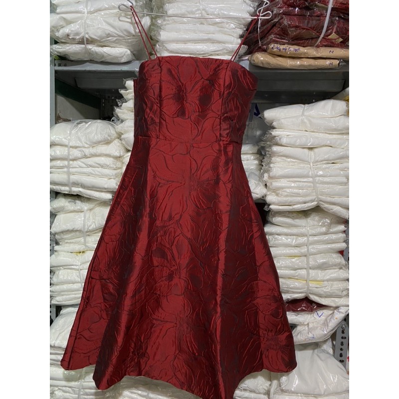 [Mẫu mới] Váy trắng xòe CÓ MÚT NGỰC vải gấm 2 dây dự tiệc dạo phố cực xinh chất vải gấm loại 1 may 2 lớp [GẤM] | BigBuy360 - bigbuy360.vn