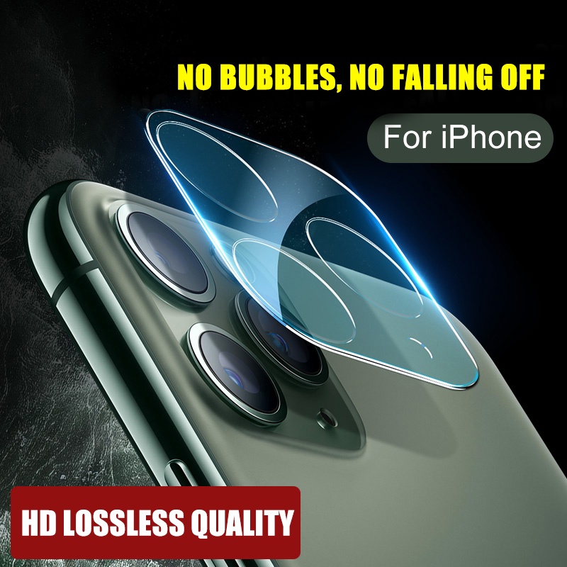 Khung Bảo Vệ camera 3D Cho iPhone 12 11 pro Max iPhone 11