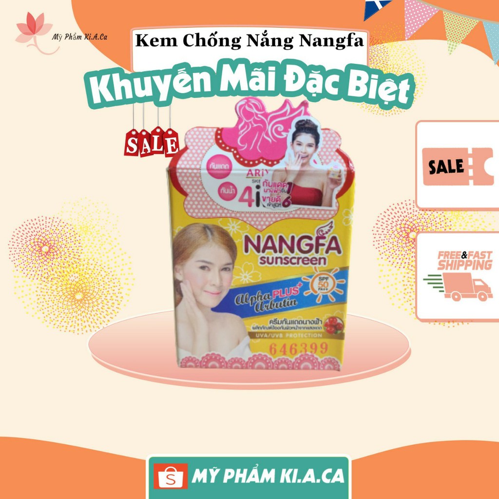 Kem Chống Nắng Che Khuyết Điểm Nangfa 4 in 1 - Nangfah SPF 50