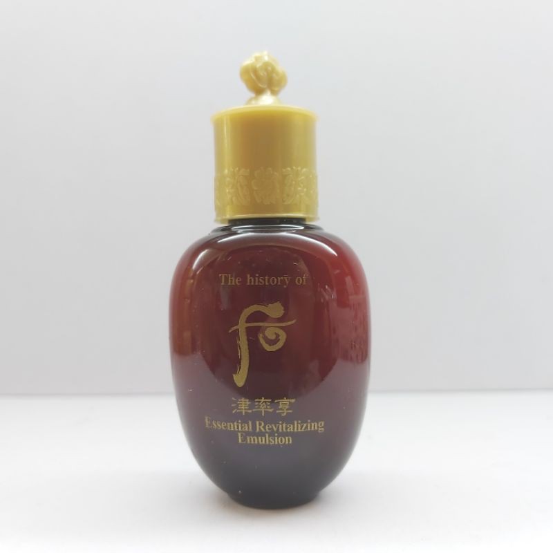 [20ml + 20ml] Cặp nước hoa hồng và sữa dưỡng Whoo đỏ bổ sung tân dịch trẻ hóa toàn diện da Whoo Jinyulhyang Essential